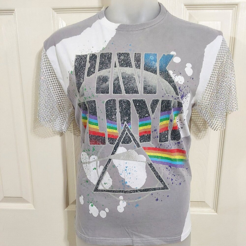 Gray Graphic Women Top
